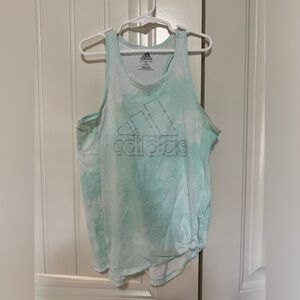 Girls Adidas medium tank top